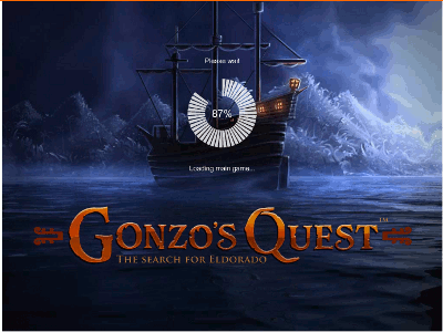 Gonzo's Quest caricamento
