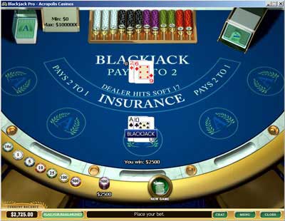 gioca a blackjack con platinum