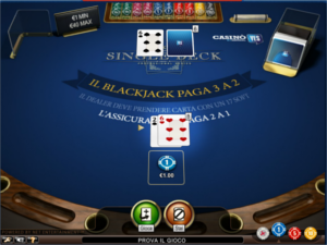 il blackjack di Casino YES il blackjack di Casino YES