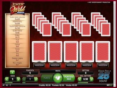 il videopoker LeoVegas il videopoker di LeoVegas