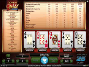 il videopoker Stanleybet il videopoker di Stanleybet