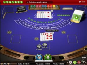 il blackjack di Unibet il blackjack di Unibet