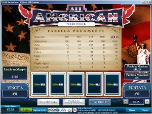il videopoker William Hill il videopoker di William Hill