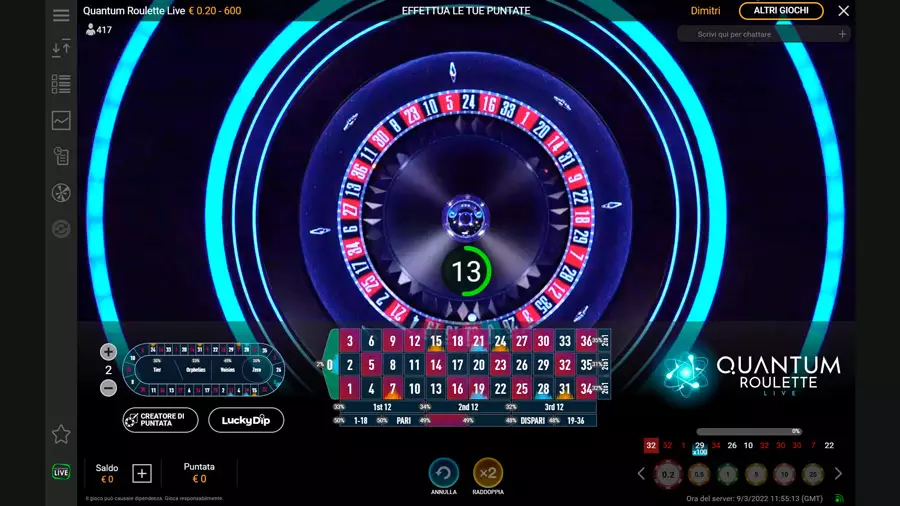 Quantum Roulette Italiana