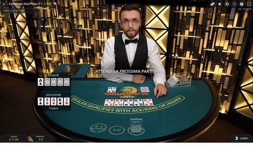 Caribbean poker rilancio
