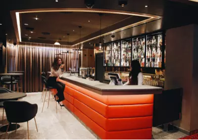 Il Bar del Casino di Saint. Moritz 