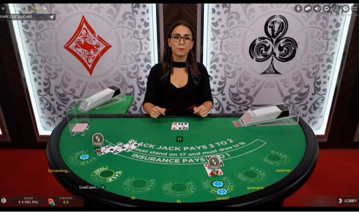 I vantaggi offerti dal Blackjack Live