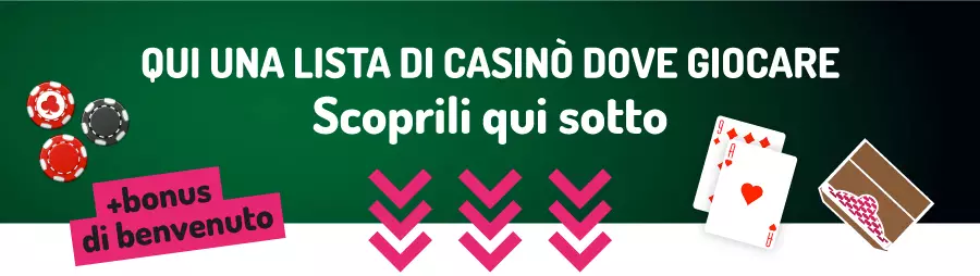 Casinò con bonus