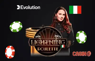 Lightning Roulette Italiana Live: moltiplicatori speciali e molto altro da scoprire