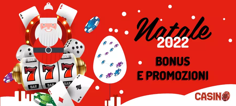 Tutti i migliori Bonus Casino per Natale 2022 e Calendari dell'Avvento 