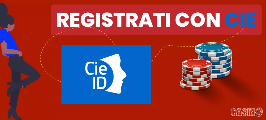 Registrazione al casinò online con CIE - Carta di Identità Elettronica