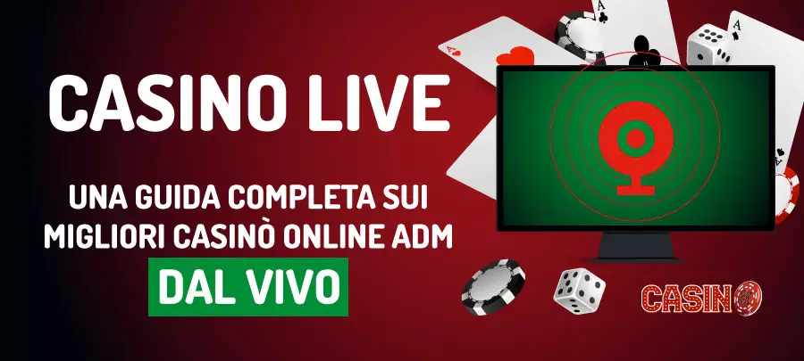 Casino live: quali giochi dal vivo nei casinò live online?