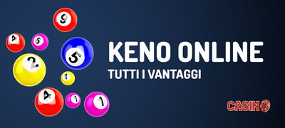 Vantaggi gioco Keno