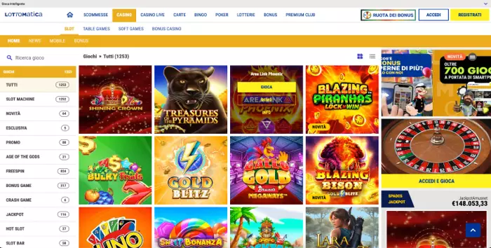 Lottomatica - 100% fino 2000€ Bonus Benvenuto + 2000€ con SPID