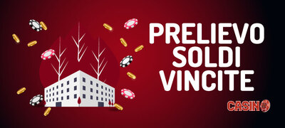 Prelevare le vincite al casinò