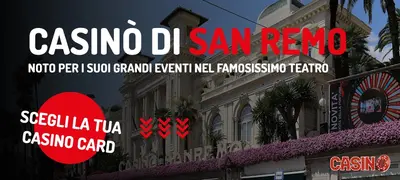 Il Casinò di Sanremo - Liguria - La storia del gioco in Italia