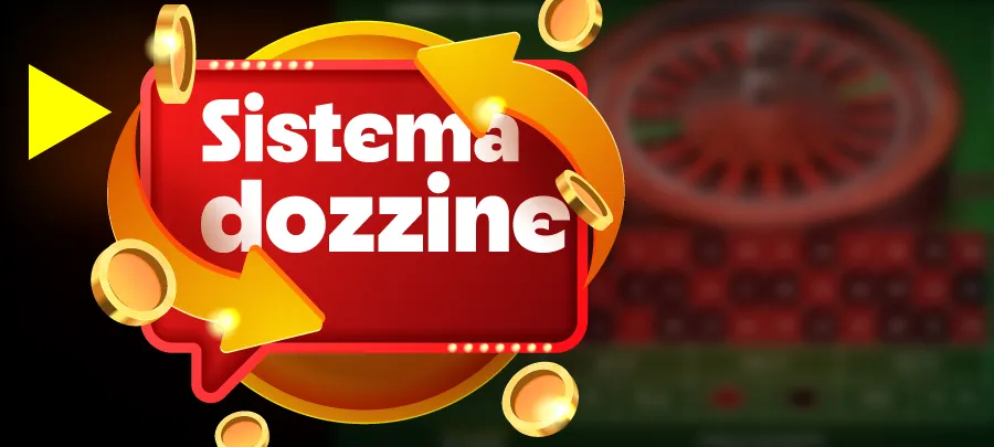 Sistema delle dozzine alla roulette