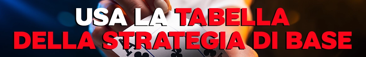 La tabella del blackjack