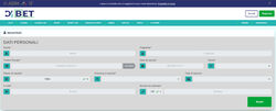 schermata registrazione drbet